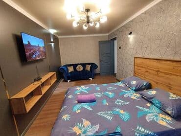 1 комнатная квартира снять на долгий срок: 1 комната, Душевая кабина, Постельное белье, Кондиционер — 4