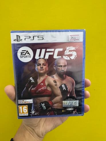 купить плейстейшен 5 в бишкеке: UFC 5 UFC 4 UFC 3 Подойдет для PS5 и PS4 Диски лицензионные в городе — 1
