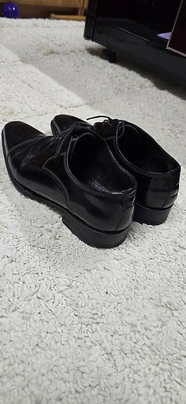 Босоножки, сандалии, шлепанцы: Мужские туфли, 40, ABC, Б/у, цвет - Черный, Самовывоз — 2