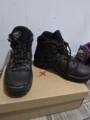 обувь подростков: Треккинговые ботинки Grisport - Цвет: чёрный - Высота: средняя — 5