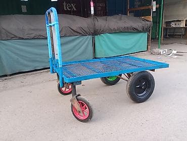 Покупательские тележки, корзины: Срочно продаю тачка абалы жакшы - Платформа из стального просечного — 1