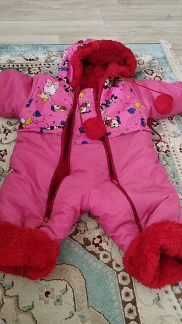 школьный фартук на прокат: Зимняя куртка для мальчика и девочку. Комбинезон — 2