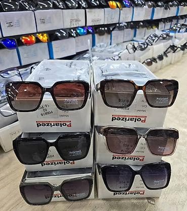 american eagle: Солнцезащитные очки очки, Gucci, Унисекс, Квадратные, Линзы поляризованные — 1