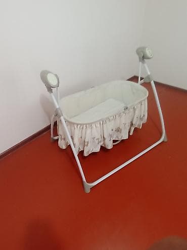 детская ванночка: Люлька, Колыбель, Металл, цвет - Белый — 3