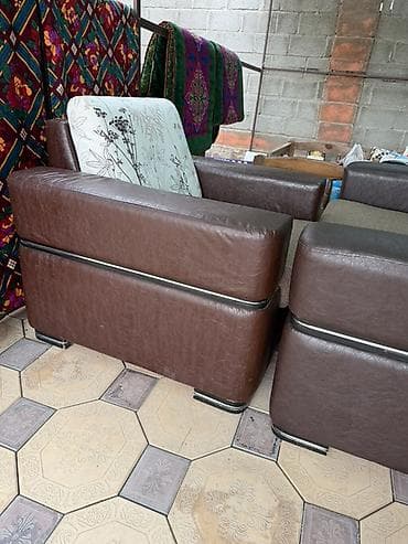 Мебельные гарнитуры: СРОЧНО!!! Диван раскладушка и кресло в одном стиле - Комплект — 2