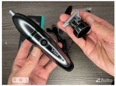 насадки на триммер: Триммер Для носа и ушей, Нержавейка, Функция бритья — 3