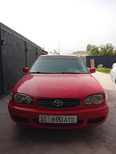 запчасти тойота королла бишкек: Toyota Corolla: 2000 г., 1.4 л, Кол менен иштөөчү, Бензин, Хетчбек — 5