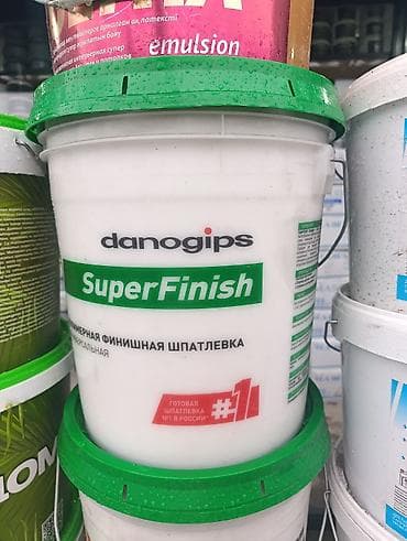 потолков: Шпаклевка danogips, Полимерная, Готовая — 1