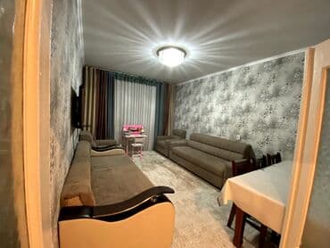 комната берилет кызыл аскер: 2 комнаты, 50 м², 106 серия, 2 этаж, Косметический ремонт — 10