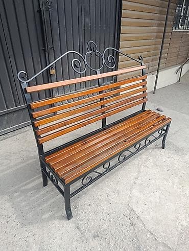 Азык-түлүктөр: Отургуч Жыгач, Жөлөнгүчү менен, Чатырсыз — 2