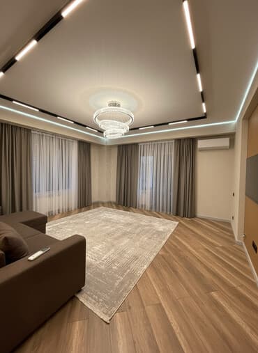 ак ордо долгосрочная аренда квартир: 2 комнаты, Собственник, Без подселения, С мебелью полностью — 1