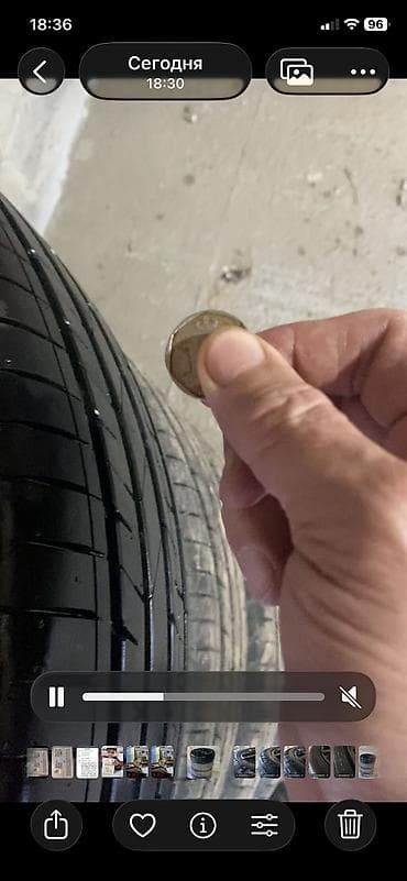 2 4 д: Комплект шин 225/55/18.
Новый — 7