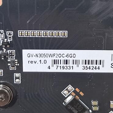 Видеокарта для ПК, Новый, Gigabyte, GeForce RTX, 6 ГБ — 7