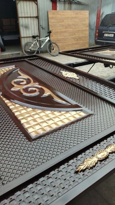 ворота для дачи: Ворота распашные, откатные, есть в наличии и на заказ, металл из — 13