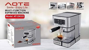 Кофемашина AOTE Multi‑Function Espresso Machine, модель AT‑29020 - at lalafo.kg Кофемашина AOTE Multi‑Function Espresso Machine, модель AT‑29020 -