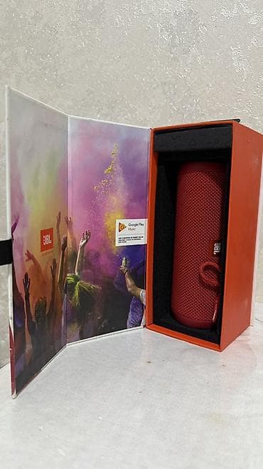 samsung galaxy j4: JBL Flip 4 — портативная Bluetooth‑колонка (цвет: красный). Ключевые — 4