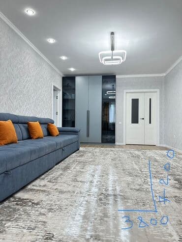 сдается квартира дордой 2: 3 комнаты, 99 м², Элитка, 4 этаж, Дизайнерский ремонт — 3