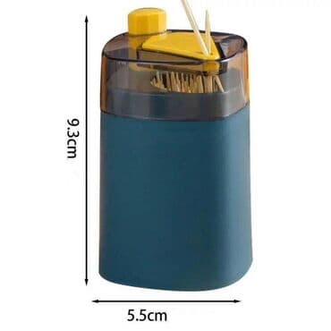 Держатель для зубочисток, пресс-диспенсер, всплывающие зубочистки для at lalafo.kg Держатель для зубочисток, пресс-диспенсер, всплывающие зубочистки для