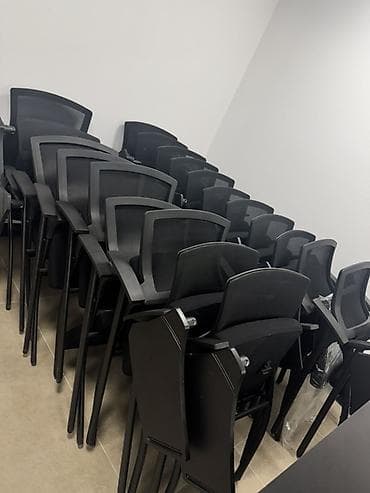 stol stul plasmas: Стулья для обучения/конференций с откидным планшетом - Цвет: черный - — 3