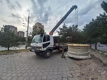 work equip: Услуги автовышки/манипулятора (кран-манипулятор на базе грузовика) - — 1