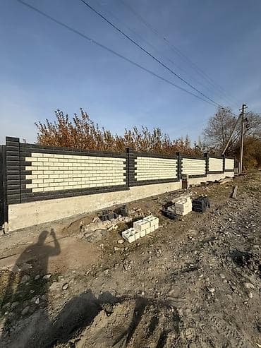 камни для забора: Бетонные блоки для забора/стены с декоративной облицовкой под «пиленый — 6