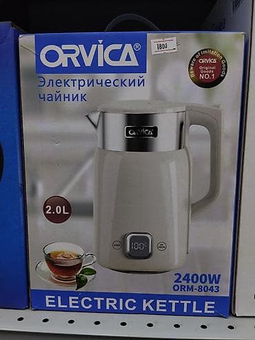 Электрический чайник ORVICA ORM-8043 - Объем: 2,0 л - Мощность: 2400 — 1