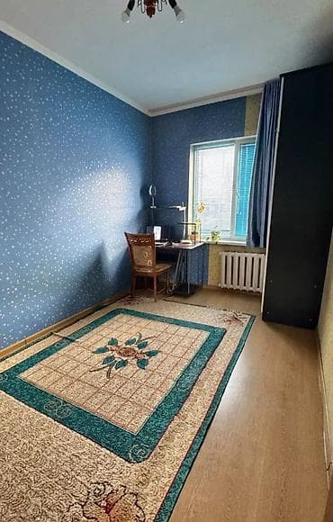3 комнаты, 62 м², Центральная мечеть 105 серия, 4 этаж, Евроремонт — 4