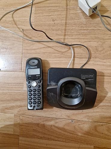 panasonic: Стационарный телефон Беспроводной, Дисплей — 1