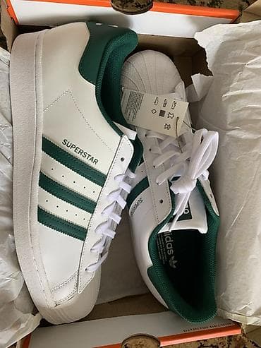 Мужские кроссовки, 47, Adidas, Новый, цвет - Белый