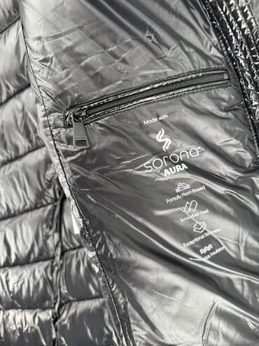 tech flis: Пуховик, По колено, США, Лакированный, M — 2