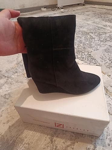 обувь экко: Ботинки, 37, Anta, Новый, цвет - Черный, Платная доставка — 3