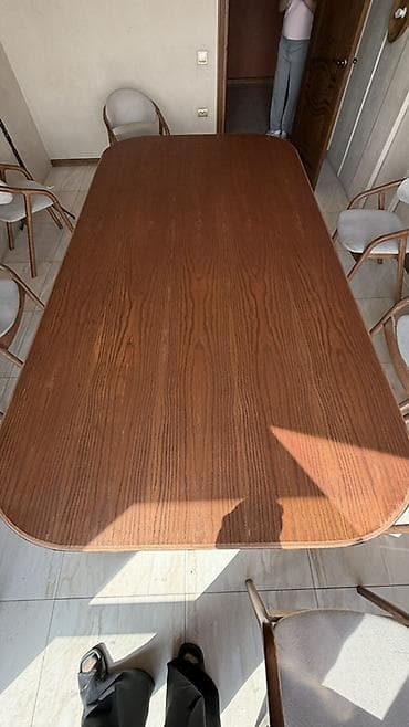 кухонный столы: Кухонный стол, Прямоугольный, Нераскладной — 2