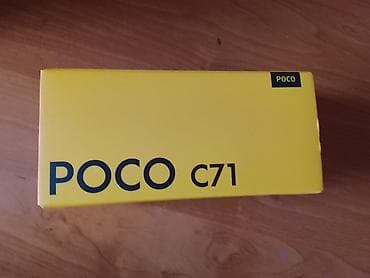 Poco C71, Новый, 256 ГБ, цвет - Черный, 2 SIM
