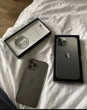 15 pro max цена бишкек: IPhone 13 Pro Max, Колдонулган, 512 ГБ, Black Titanium, Каптама, Куту, 80 % — 1