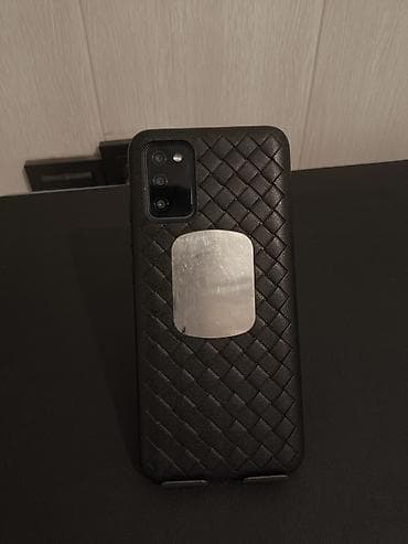 чехоы: Samsung Galaxy A02 S, Б/у, 32 ГБ, цвет - Синий, 2 SIM — 3