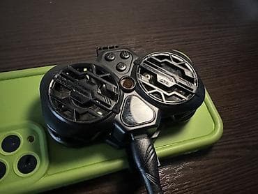 термо холодильник: Двойной кулер-радиатор для смартфона (игровой охлаждающий держатель) — 3