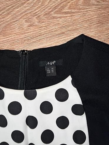 Айымдардын кийими: Күнүмдүк көйнөк, Күз-жаз, Кыска модель, Футляр, XS, S — 2