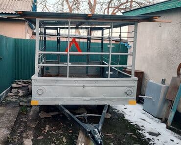 шипованная резина: Прицеп, УАЗ, Бортовой, 4 т, Б/у — 2