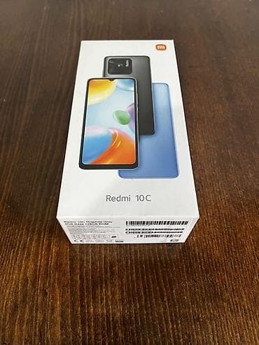 Redmi, Redmi 10C, Б/у, 128 ГБ, цвет - Серый, 2 SIM