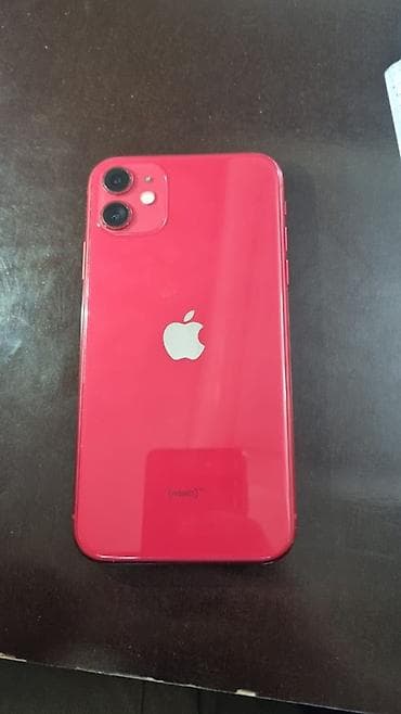 macbook retina: IPhone 11, Б/у, 64 ГБ, Красный, 71 % — 1