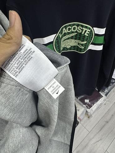 fleec: Мужская толстовка, XL, 2XL, Nike, Новый, цвет - Серый, Самовывоз — 3