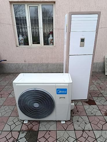 Тиричилик техникасы: Колонналуу кондиционер, Колдонулган, Midea, Классикалык — 1