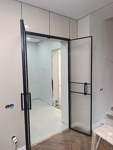 на нива: На заказ Лофт-перегородка, Монтаж — 9