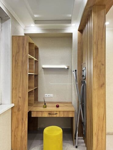 долгосрочная аренда квартир ак ордо: 2 комнаты, Агентство недвижимости, Без подселения, С мебелью полностью — 2