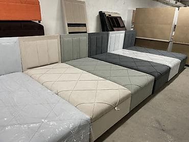 мебельные доски: Односпальные кровати с мягким изголовьем - Современный дизайн — 3