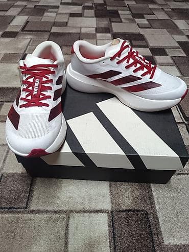 бу обув: Эркектердин кроссовкасы, 41, Adidas, Жаңы, түсү - Ак — 3
