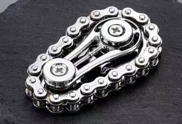 купить бейблейды: Необычный спиннер, выполненный в виде велосипедной цепи. Изготовлен из — 1