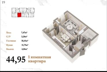 купить дом в сосновке: 1 комната, 45 м², Элитка, 10 этаж, ПСО (под самоотделку) — 2