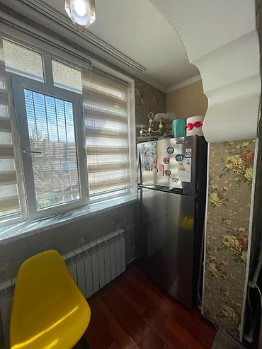 4: 2 комнаты, 52 м², Джал мкр (в т.ч. Верхний, Нижний, Средний) 106 серия, 4 этаж, Евроремонт — 10