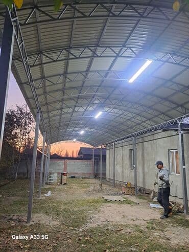 Шкафы: Навес, Арочный, Металл, Поликарбонат, Установка — 39